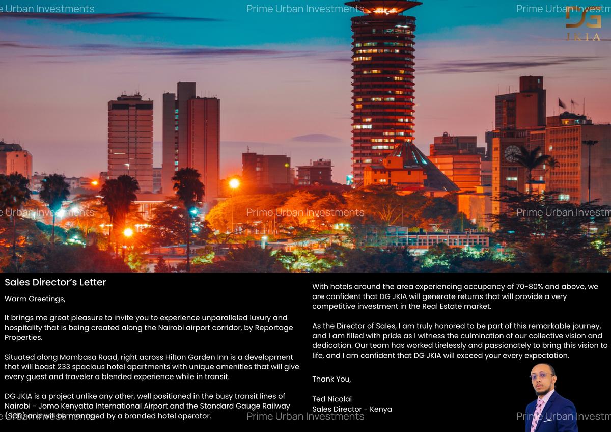 Serviced 1 Bed Apartment with En Suite at Mombasa Road Opposite Jkia - 1