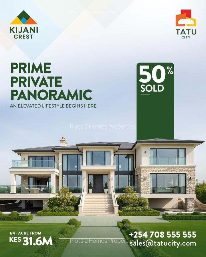 1,000 m² Residential Land at Kijani Ridge Estate - 1