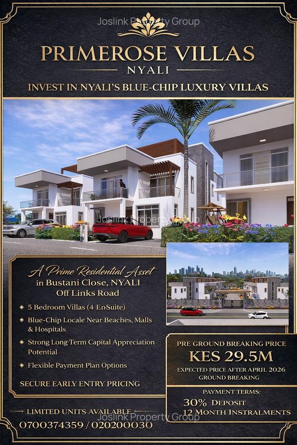 5 Bed Townhouse with En Suite at Mt Kenya - 9