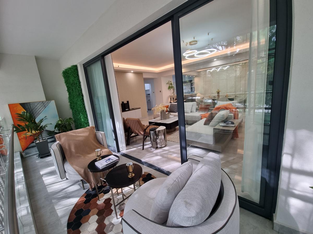 serviced 5 bed apartment with en suite at kilimani