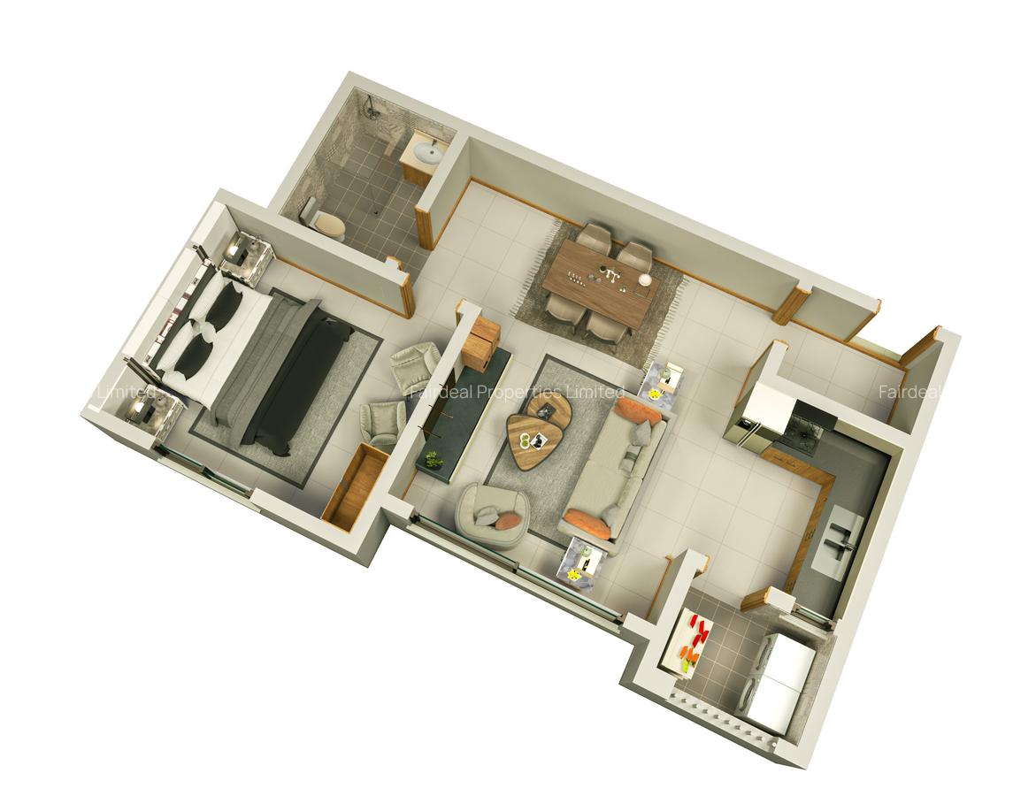 2 Bed Apartment with En Suite in Westlands Area - 7