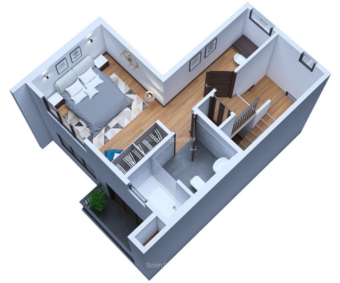 1 Bed Apartment with En Suite in Thika Road - 3