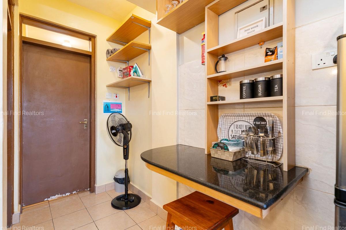 Furnished 1 Bed Apartment with Backup Generator in Westlands Area - 9