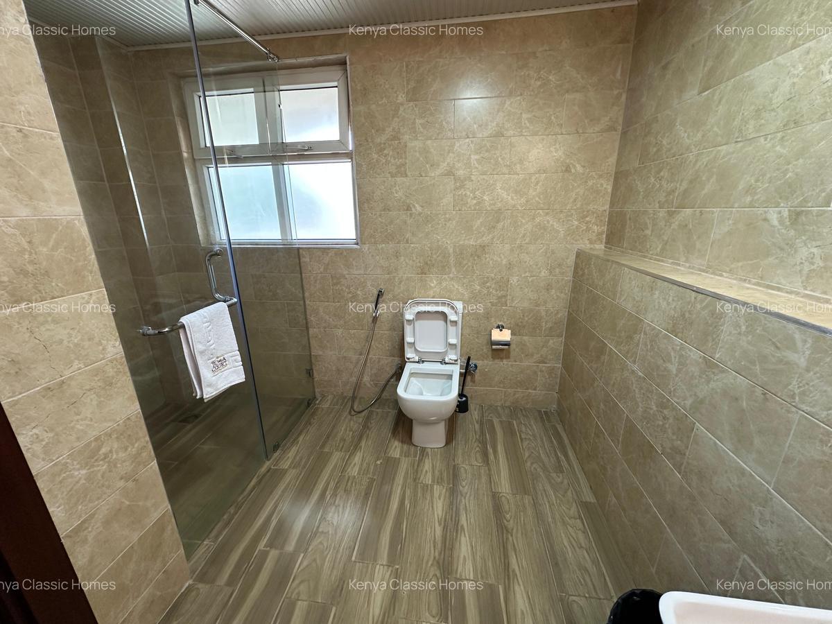 Furnished 1 Bed Apartment with Borehole at Kilimani - 8