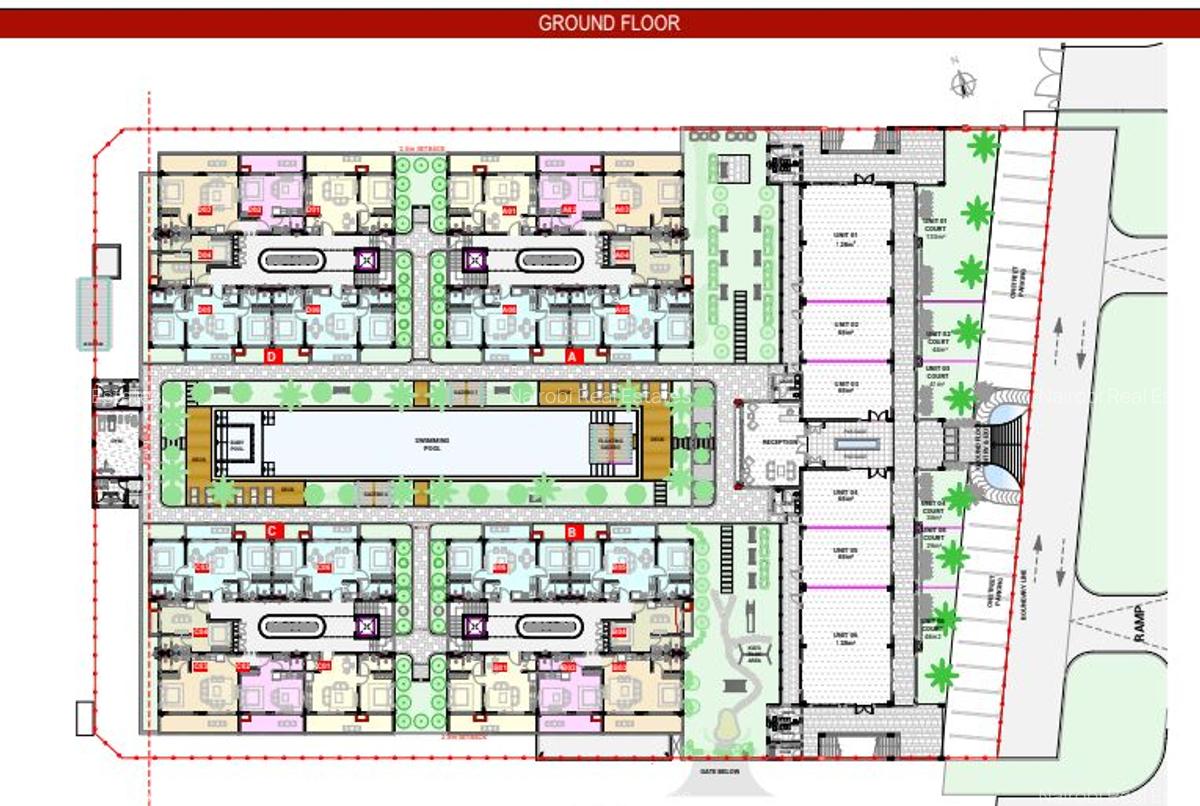 1 Bed Apartment with En Suite in Diani - 1