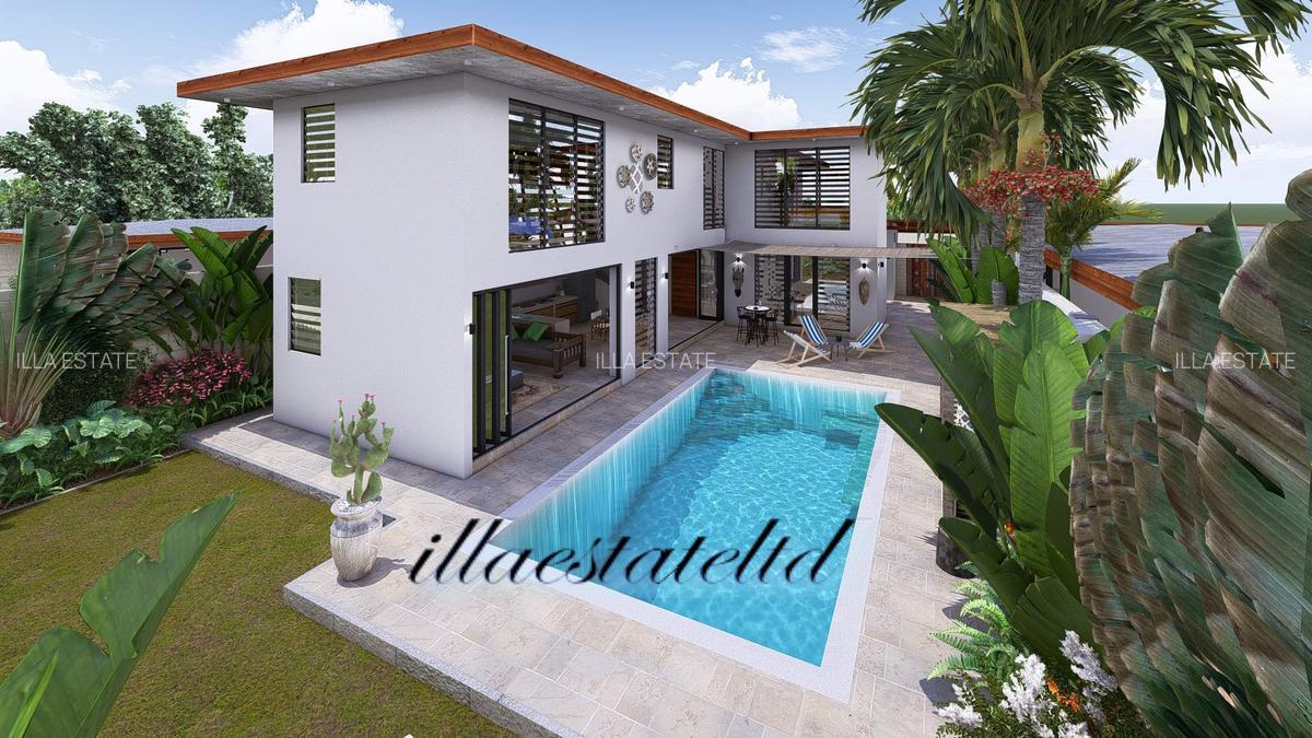 4 Bed Villa with En Suite at Diani Beach Road - 1