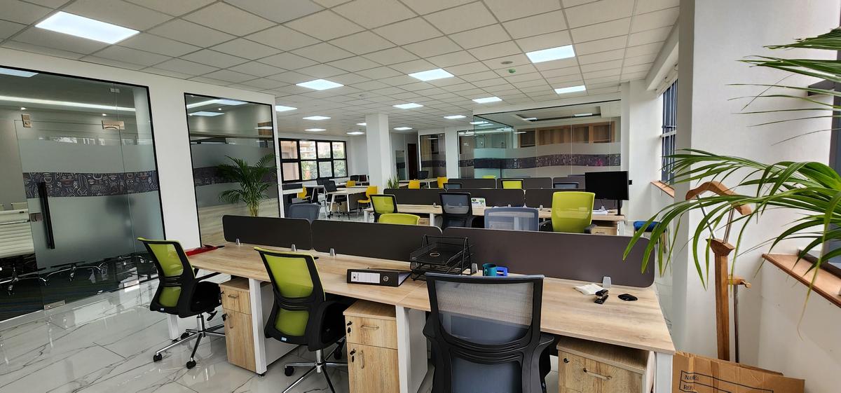 Furnished 3,900 ft² Office with Service Charge Included at Muthithi Rd. - 9