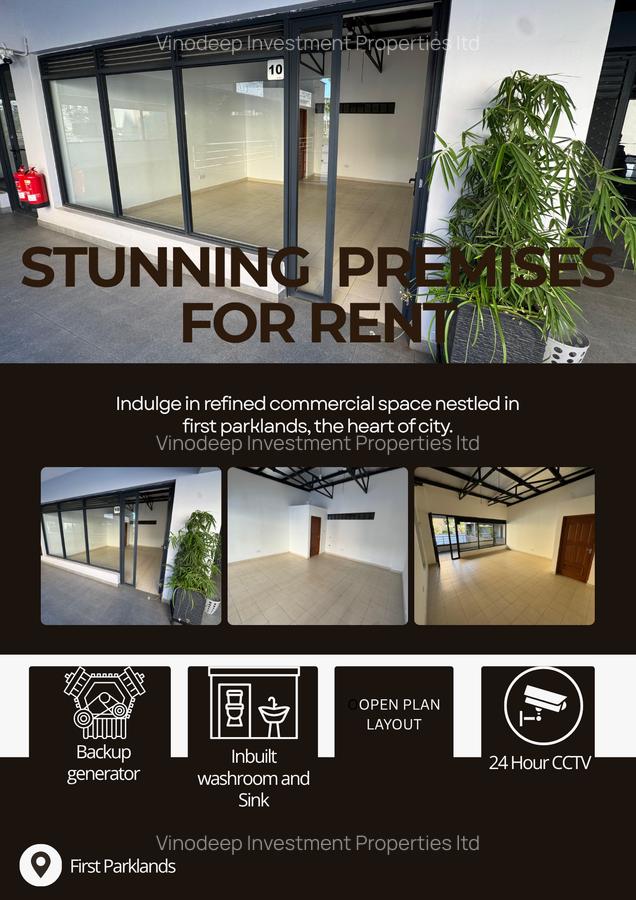 325 ft² Commercial Property with Backup Generator at 1St Parklands - 1