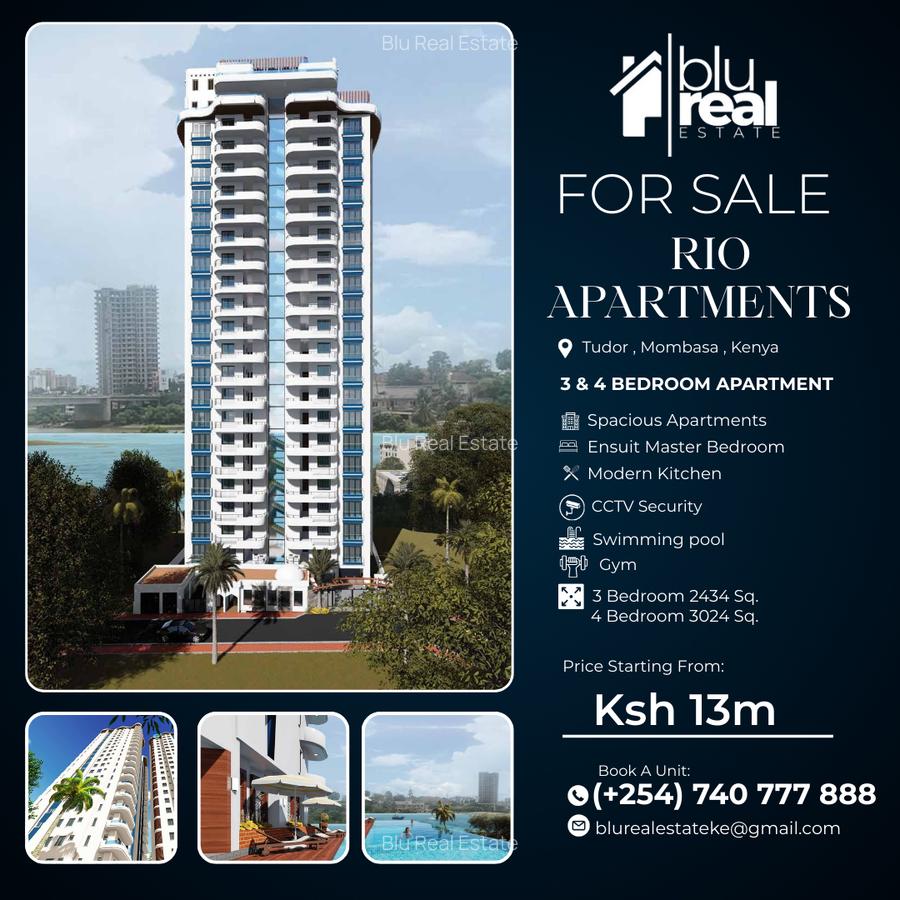 Serviced 3 Bed Apartment with En Suite at Mombasa - 16