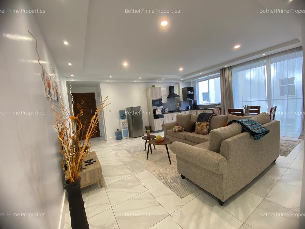 Furnished 1 Bed Apartment with Swimming Pool in Rhapta Road - 7