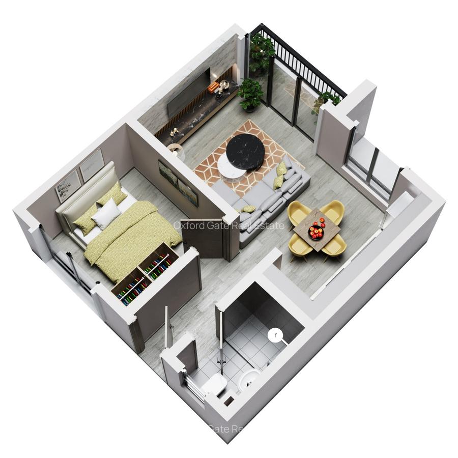 1 Bed Apartment with En Suite at Wellsbridge - 3