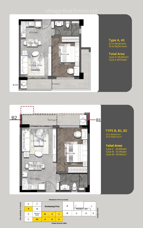 2 Bed Apartment with Swimming Pool in Westlands Area - 12