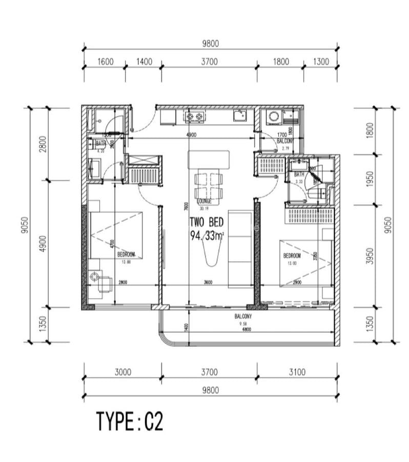 4 Bed Apartment with En Suite at Muthangari Drive - 10