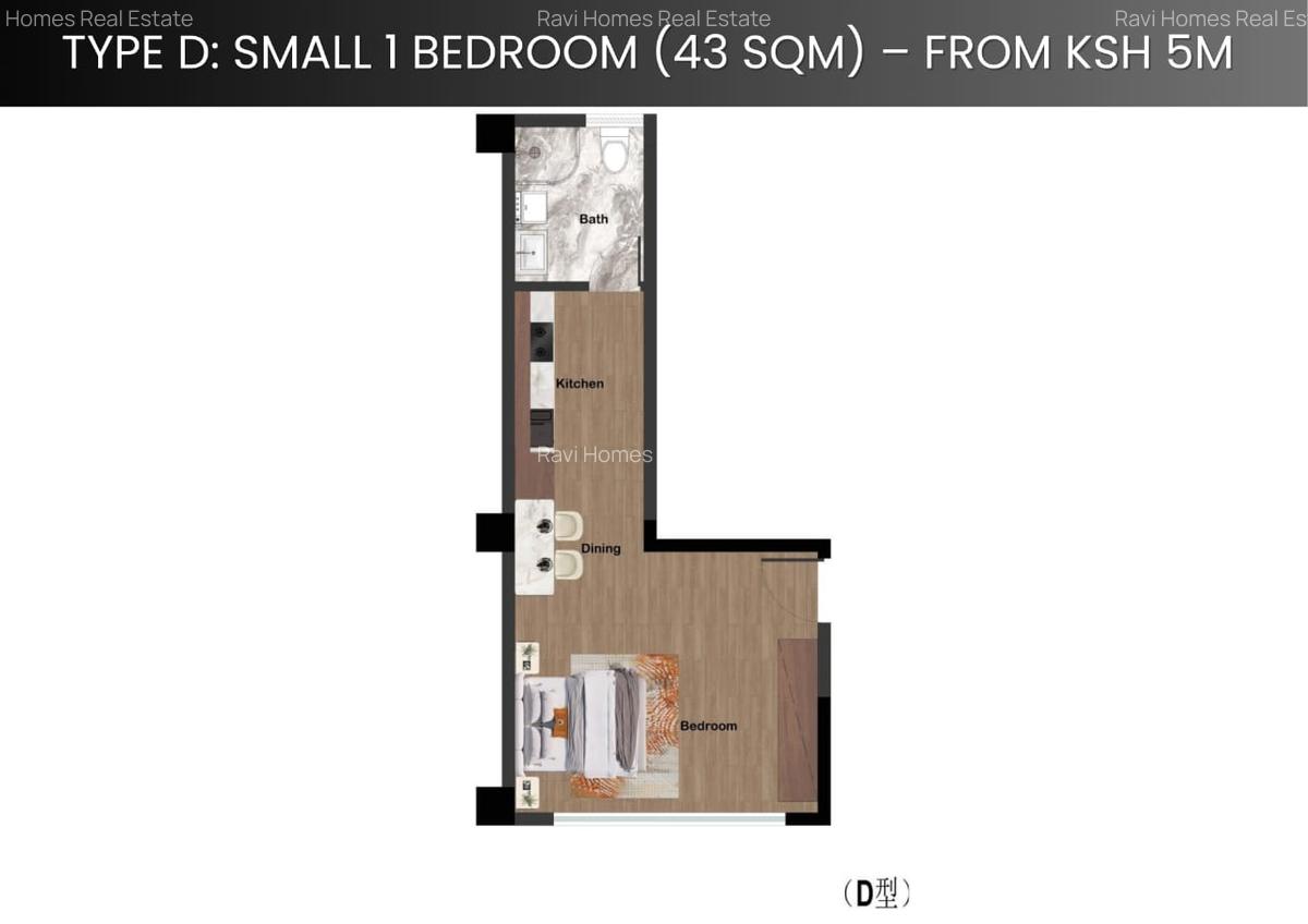 2 Bed Apartment with En Suite at Peponi Road - 6