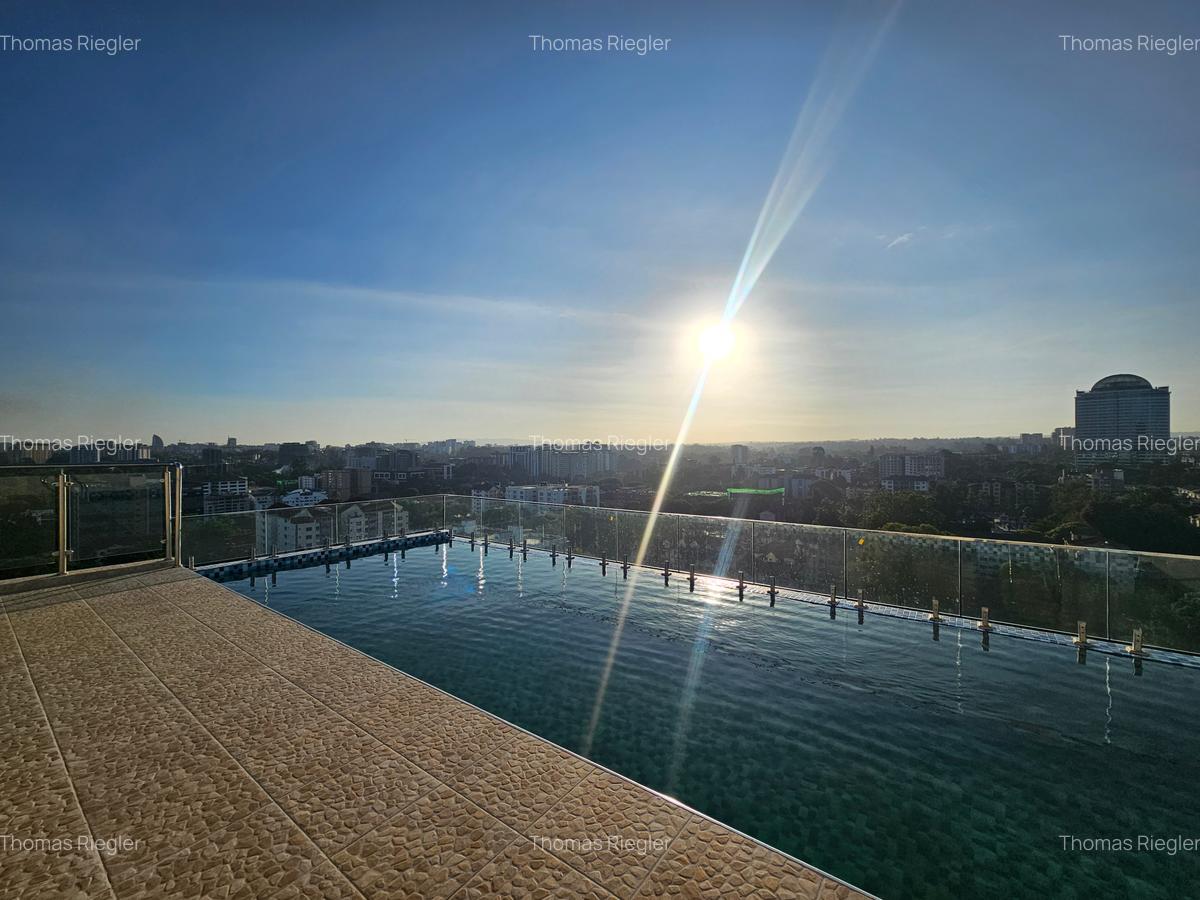 Serviced 1 Bed Apartment with Swimming Pool at Sports Road - 15