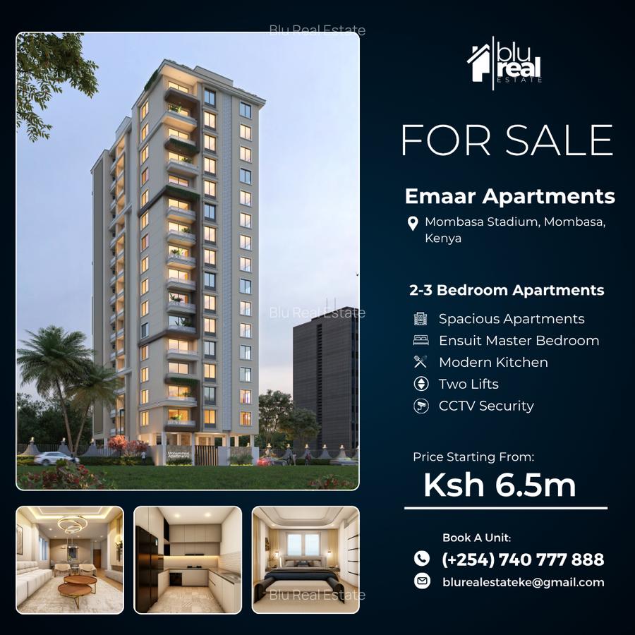 Serviced 3 Bed Apartment with En Suite at Mombasa - 2