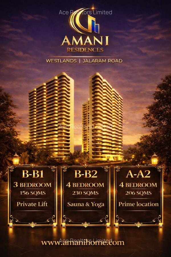 4 Bed Apartment with En Suite at Off Jalaram Road - 1