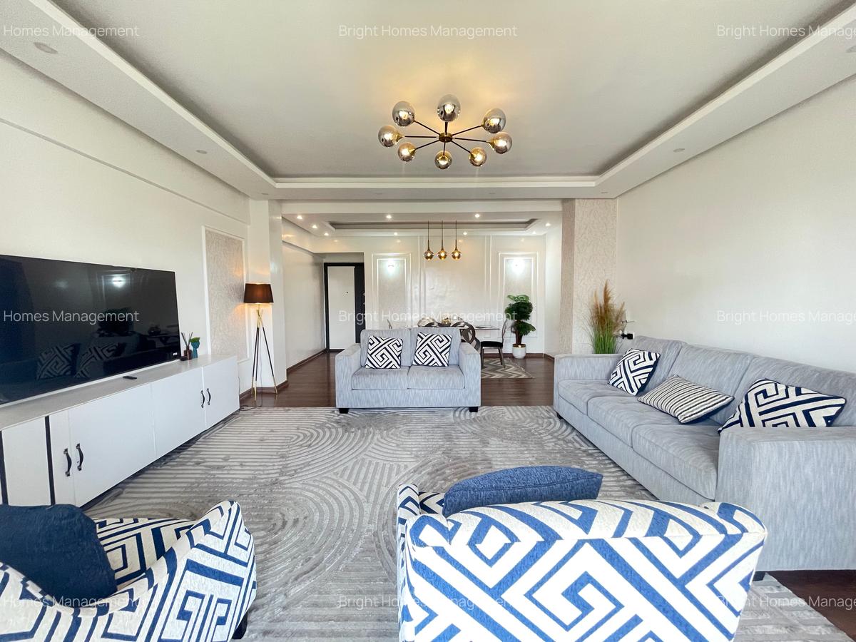 Furnished 3 Bed Apartment with En Suite in Kilimani - 4