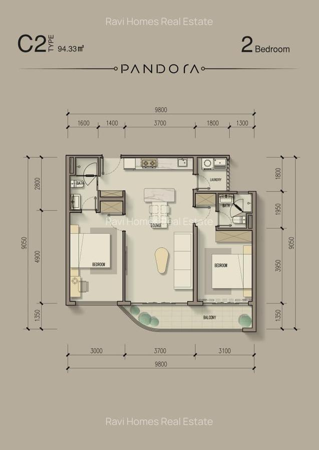 4 Bed Apartment with En Suite in Westlands Area - 4