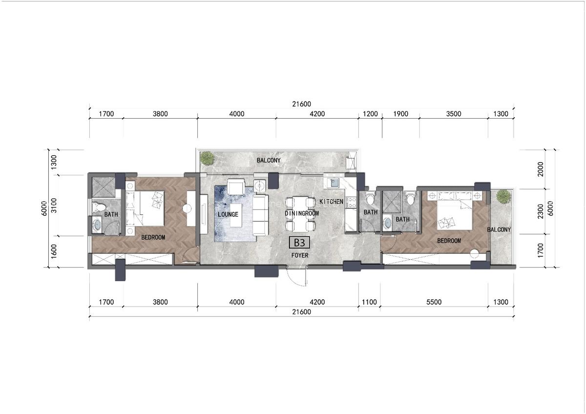 2 Bed Apartment with En Suite at Riara Road - 13