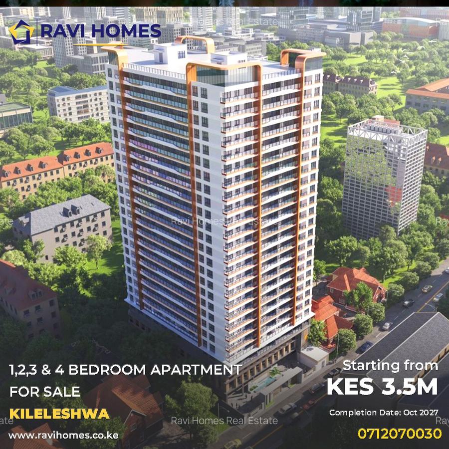 Studio Apartment with Swimming Pool at Vihiga Road - 2