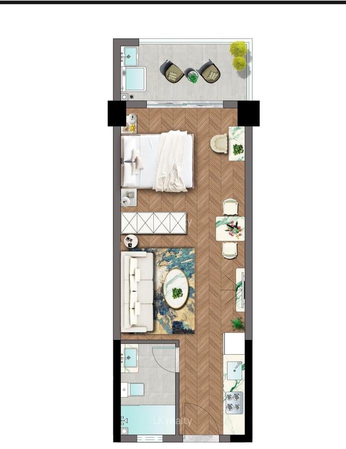 Studio Apartment with Gym at Oloitoktok - 5