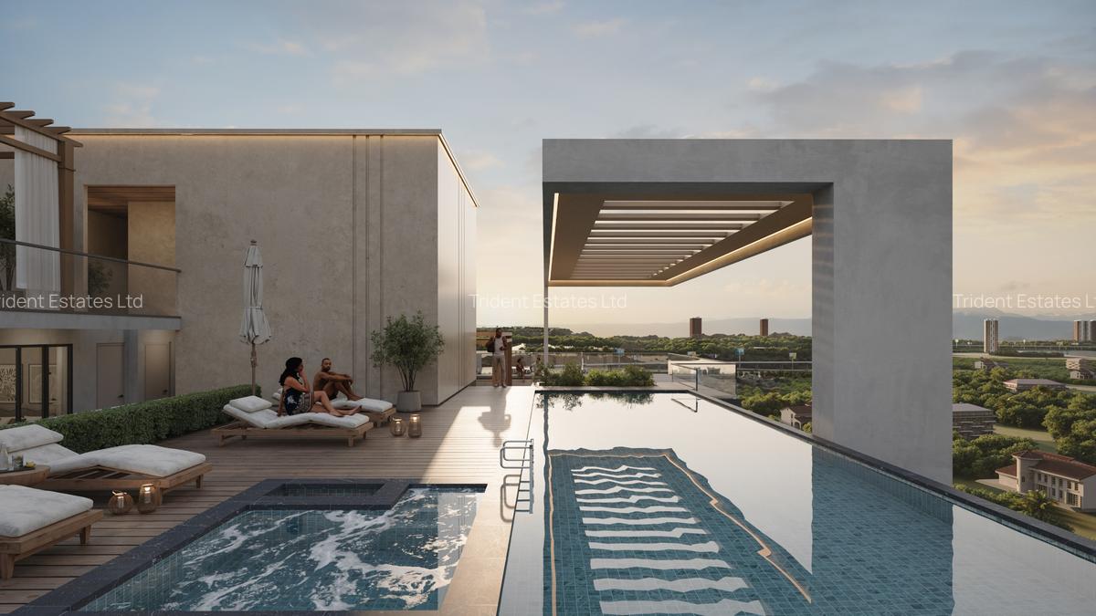 Serviced Studio Apartment with Swimming Pool at Sports Road - 4