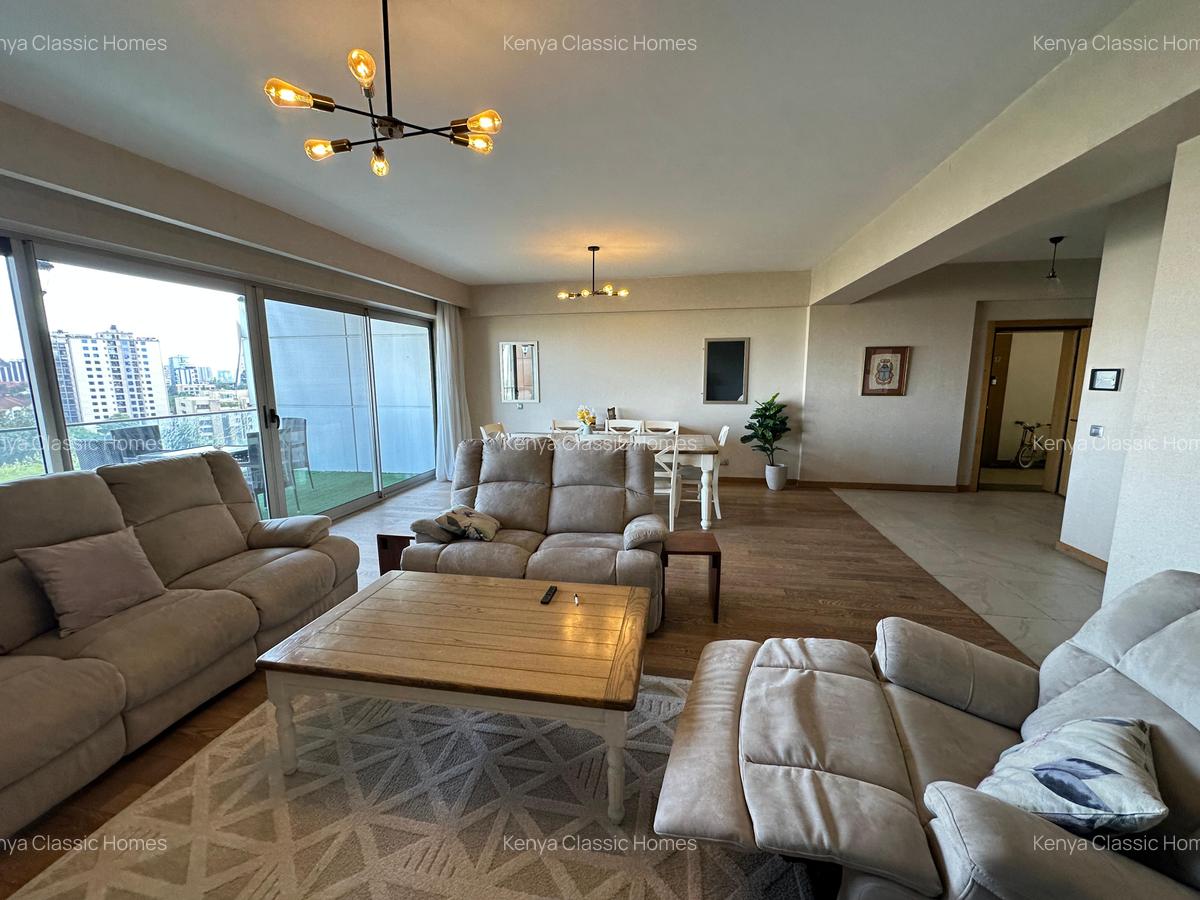 Furnished 3 Bed Apartment with En Suite at Kileleshwa - 4