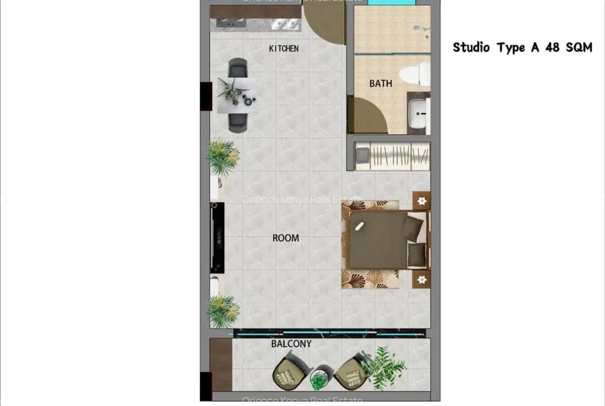 Serviced Studio Apartment with En Suite in Syokimau - 13