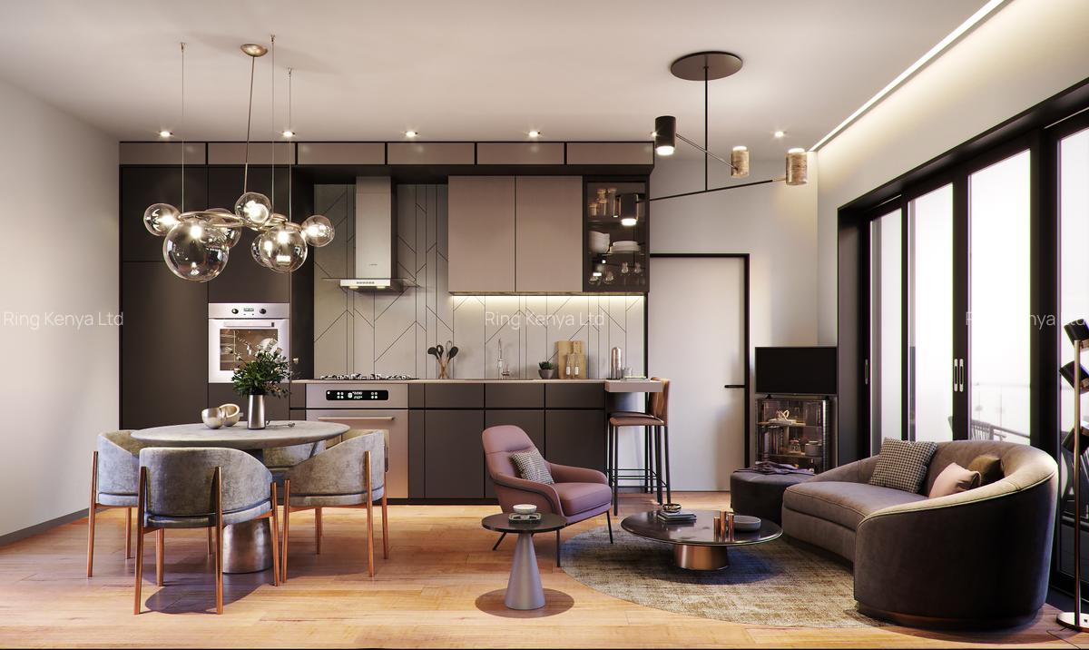 Furnished 2 Bed Apartment with En Suite in Kilimani - 3