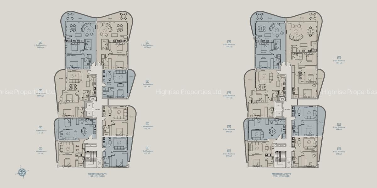 Studio Apartment with Swimming Pool in Nyali Area - 1