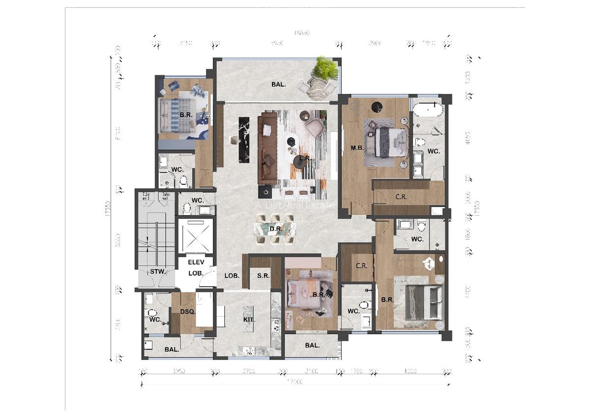 3 Bed Apartment with En Suite at Brookside - 15