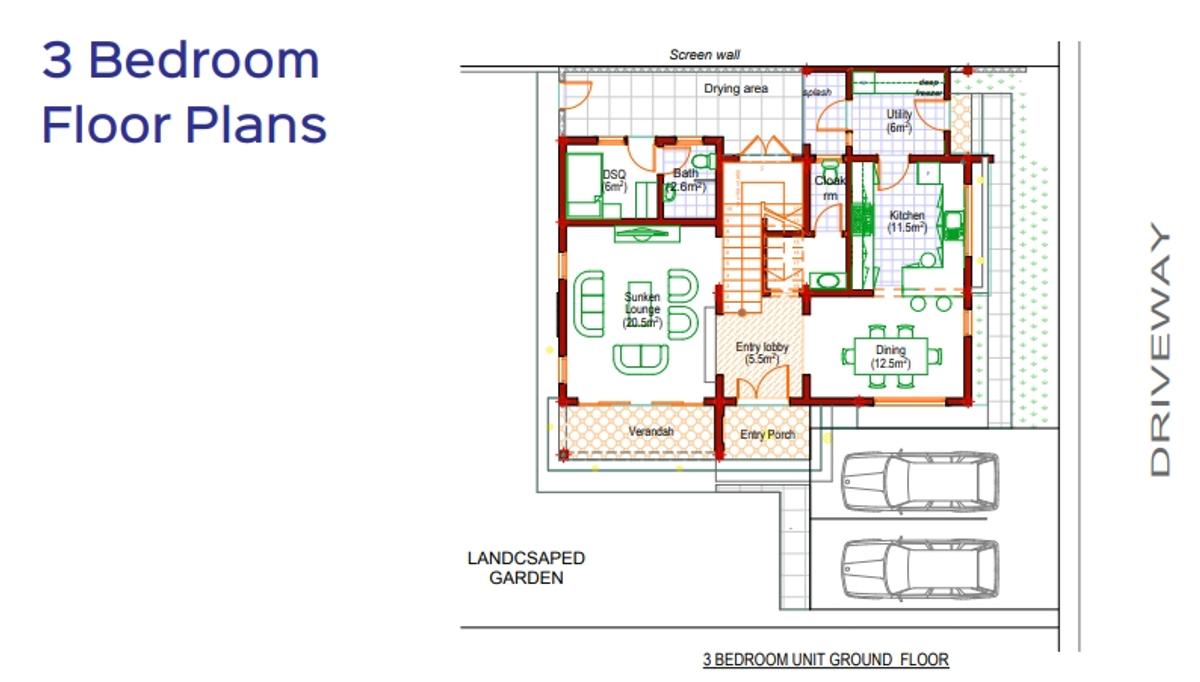 3 Bed House with En Suite at Rimpa - 1