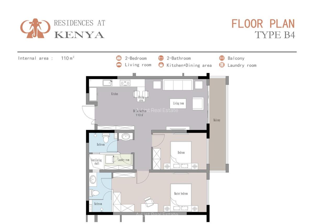 3 Bed Apartment with En Suite at Gatundu Road - 2