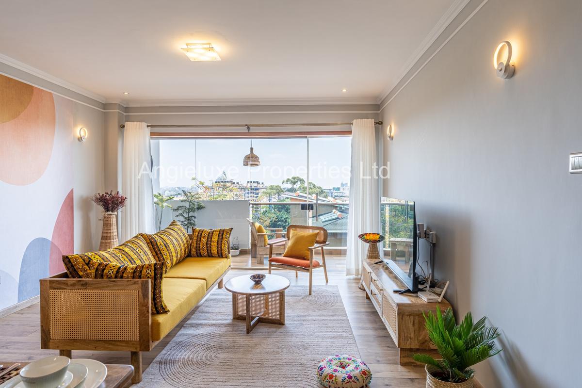 serviced 2 bed apartment with en suite at gatundu road