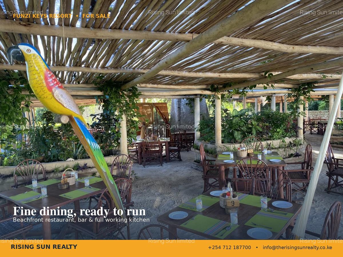 Furnished 9 ac Commercial Property with Service Charge Included at Funzi Island - 2