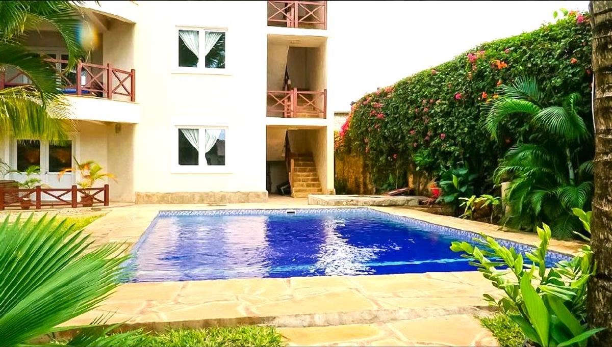 Furnished 8 Bed Apartment with Swimming Pool in Diani - 4