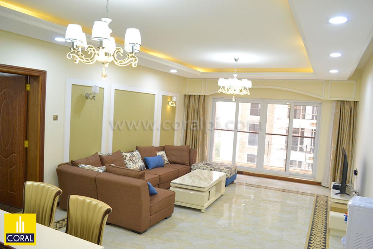 Furnished 3 Bed Apartment with En Suite in Kilimani - 1