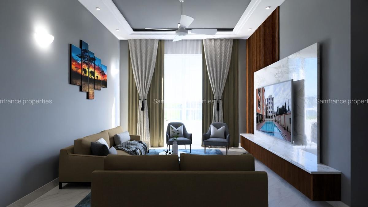 Serviced 3 Bed Apartment with Swimming Pool at Mount Kenya Road - 3