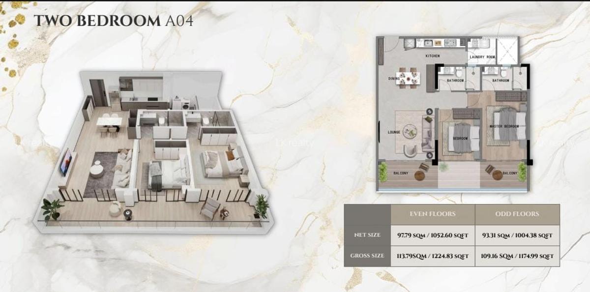 2 Bed Apartment with En Suite at Brookside - 1