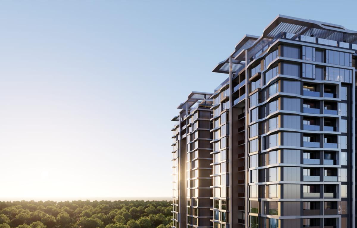 1 bed apartment with swimming pool at near safaricom