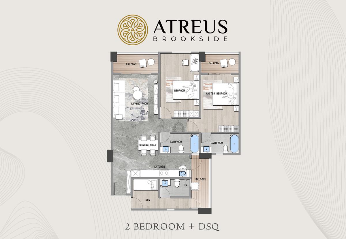 2 Bed Apartment with En Suite in Westlands Area - 1