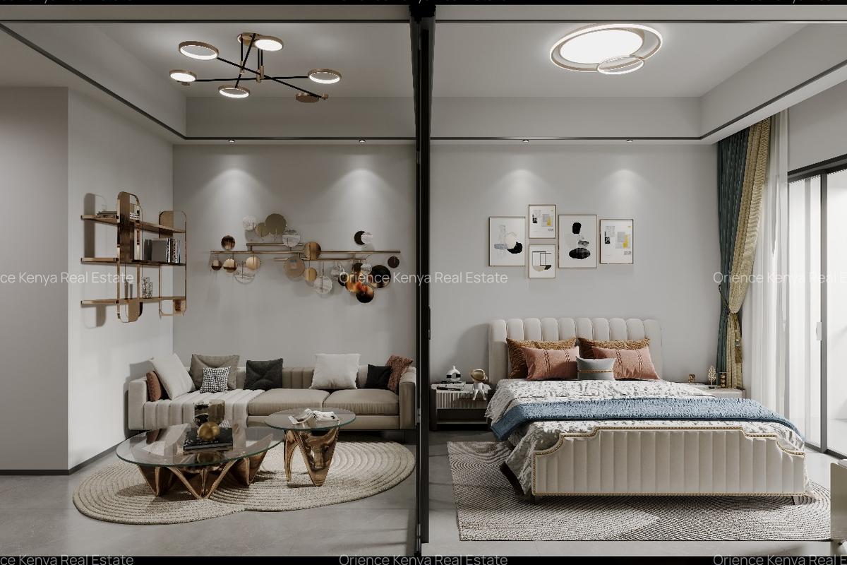 Serviced 1 Bed Apartment with Gym in Kasarani - 6