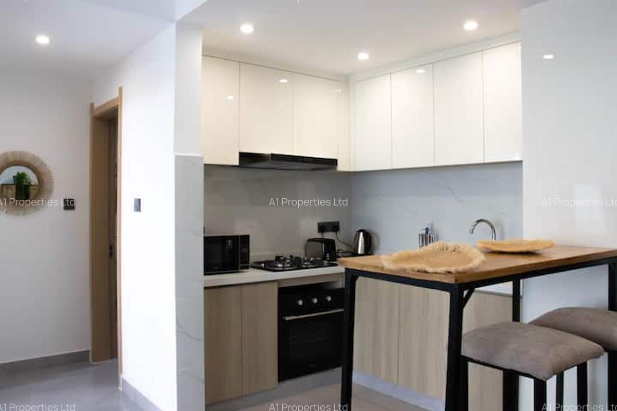 Furnished 1 Bed Apartment with Swimming Pool at Riara Road - 5