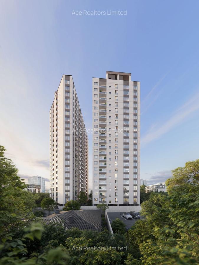 1 Bed Apartment with En Suite at Wood Avenue Kilimani - 1