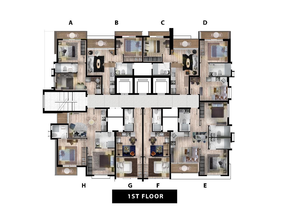 Apartment with En Suite at Wilma Court - 19