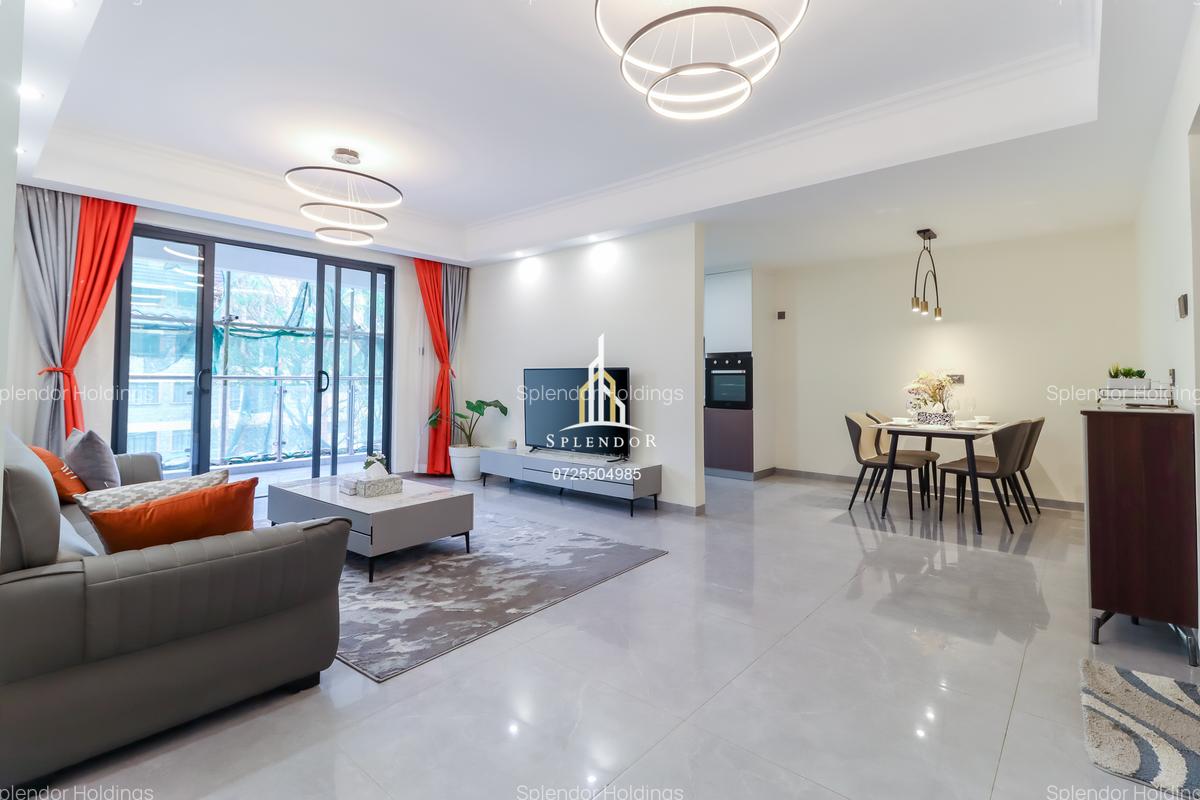 Furnished 2 Bed Apartment with En Suite in Kilimani - 1