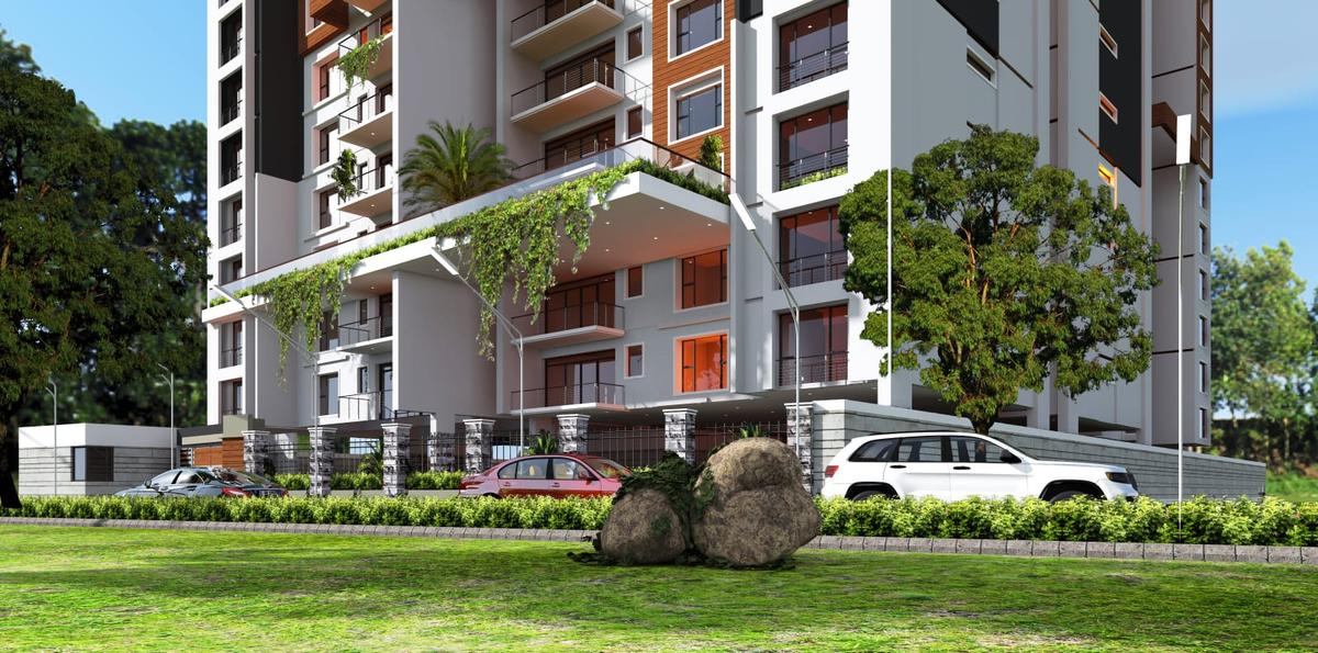 serviced 2 bed apartment with en suite at wambugu and 2 avenue rd