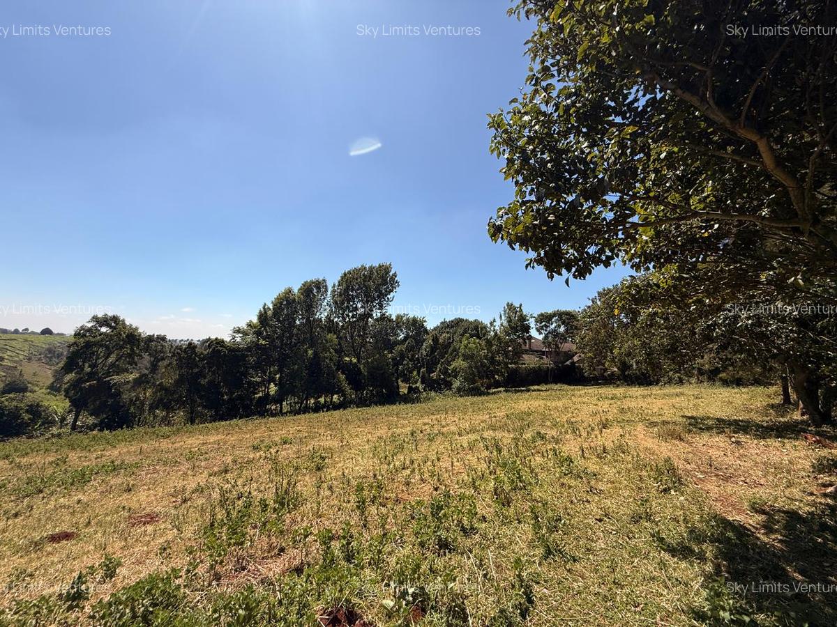 6.39 ac Residential Land in Tigoni - 7