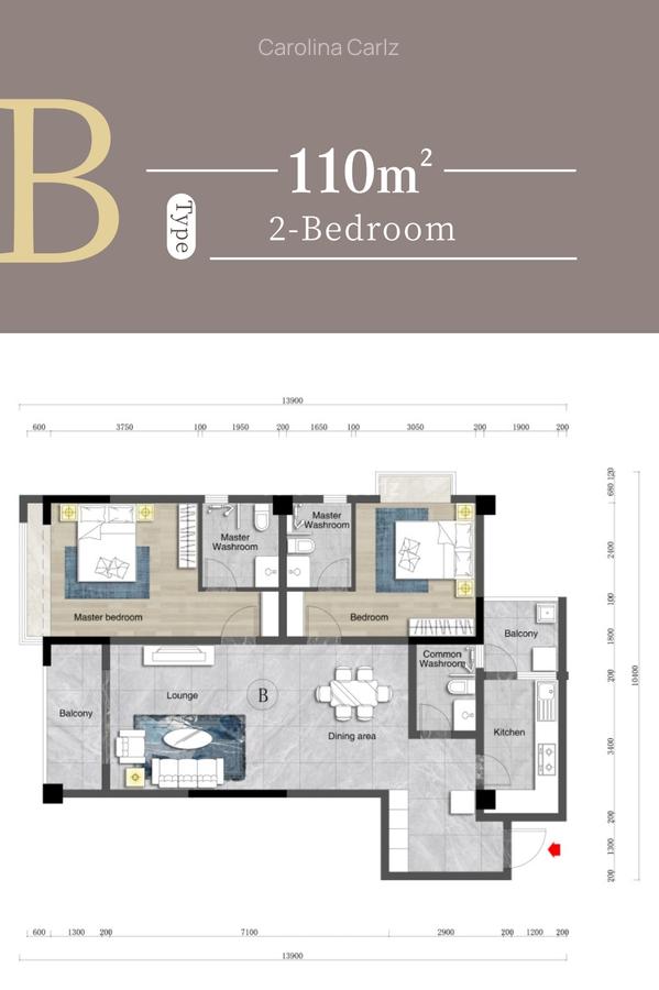 2 Bed Apartment with En Suite at Rhapta Road - 19